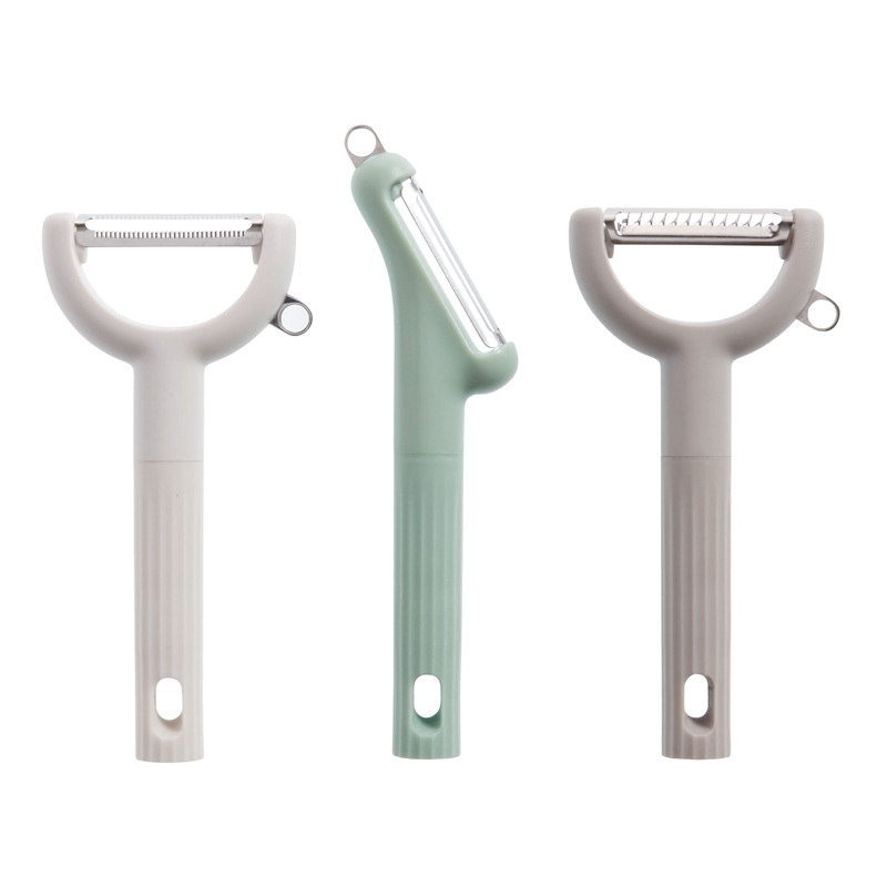 Stainless Steel 3 Piece Swivel Peeler Set