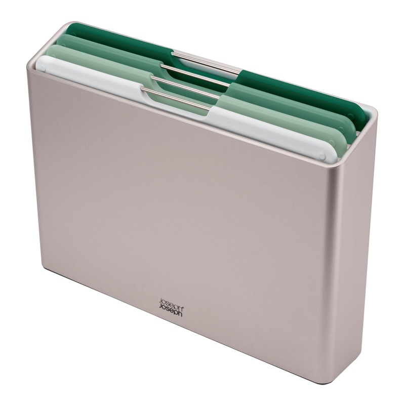 Joseph Joseph Large Sage Folio 4 Piece Cutting Board Set