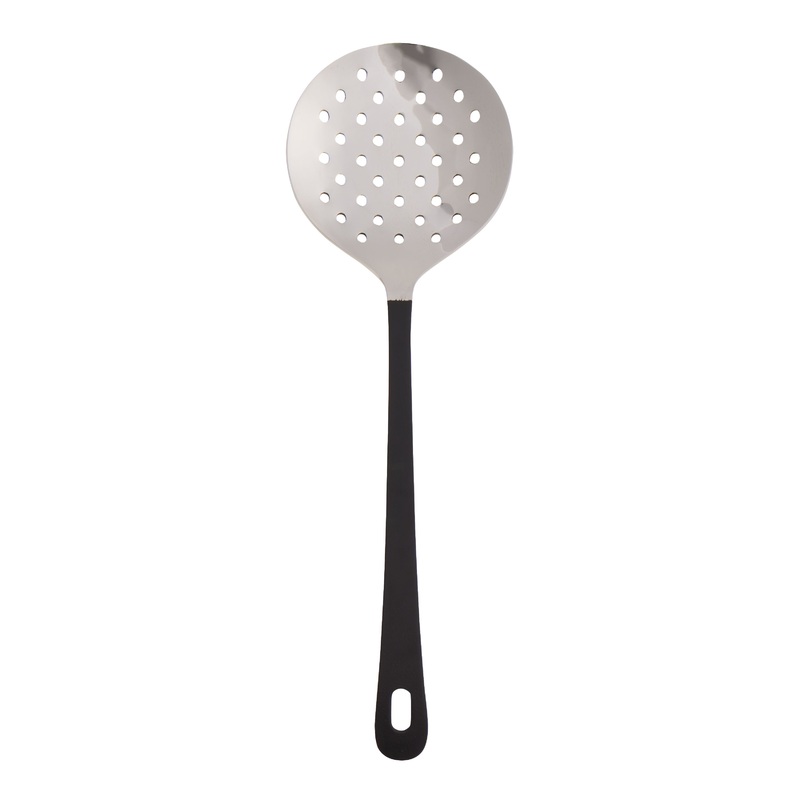 Matte Black and Brass Stainless Steel Skimmer