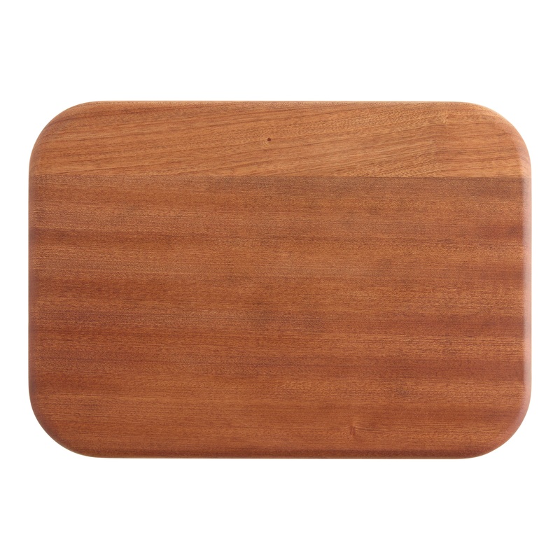 Natural Wood Rounded Edge Cutting Board