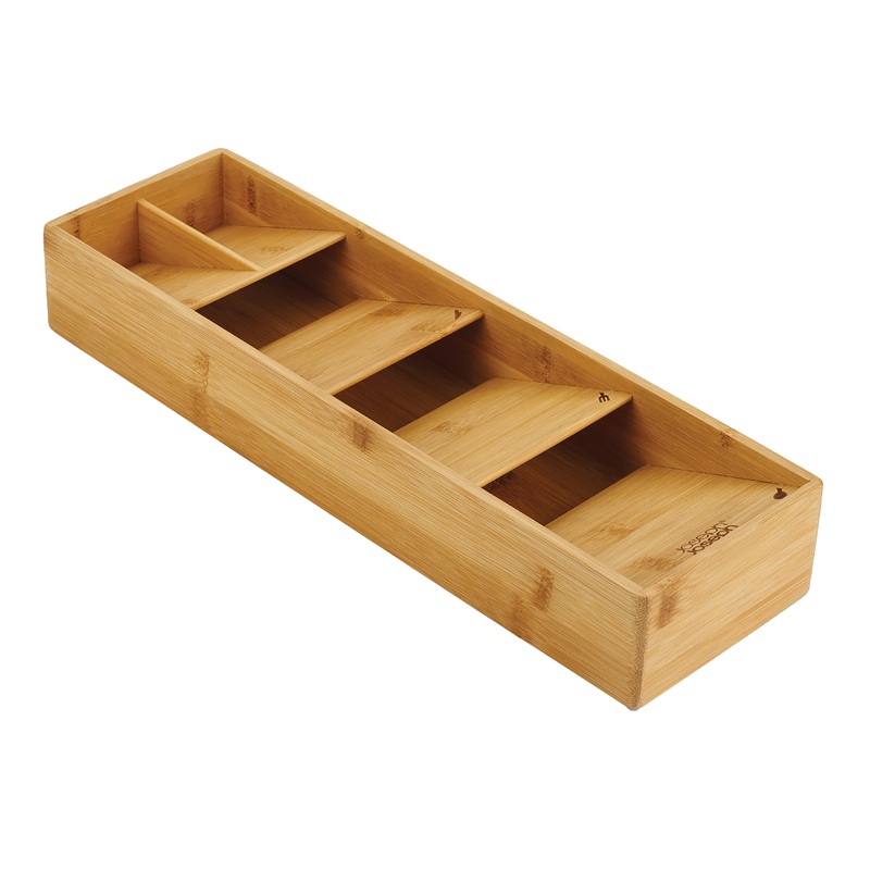 Joseph Joseph DrawerStore Compact Bamboo Utensil Organizer
