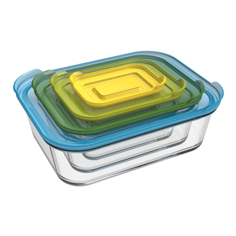 Joseph Joseph Nest Glass 8 Piece Food Storage Set