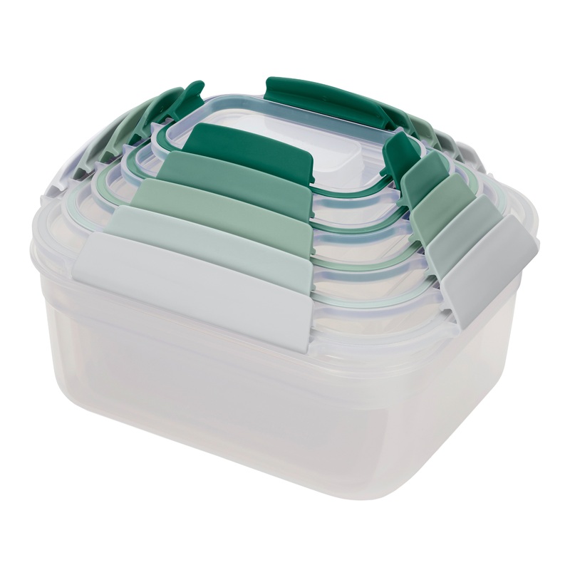 Joseph Joseph Sage Green Nest Lock Container Set 10 Piece