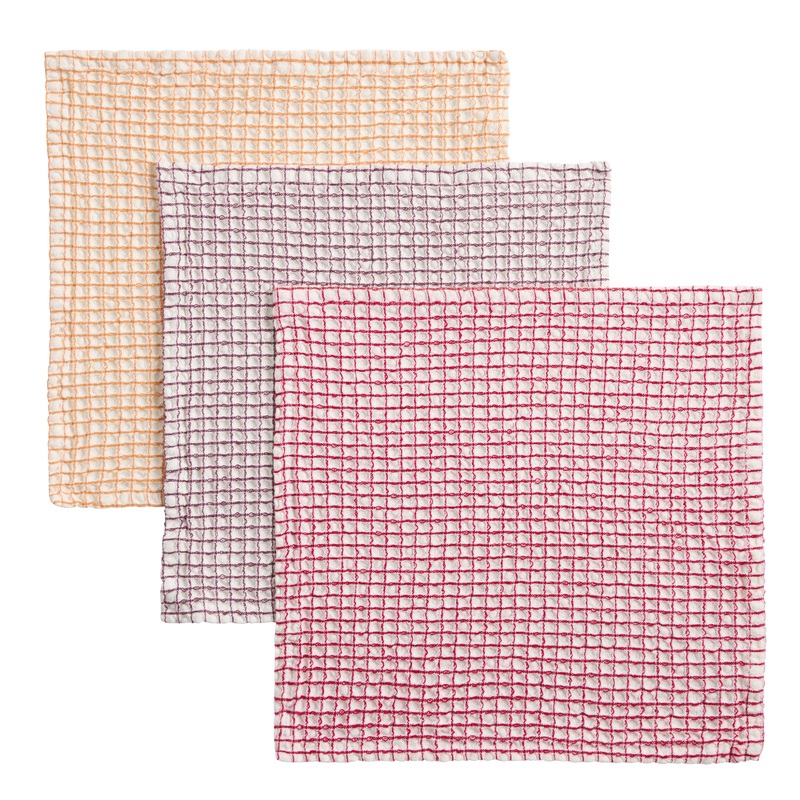 Fall Waffle Weave Dishcloths 3 Count