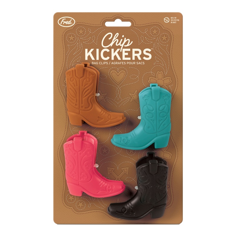 Fred Chip Kickers Cowboy Boot Bag Clips 4 Pack