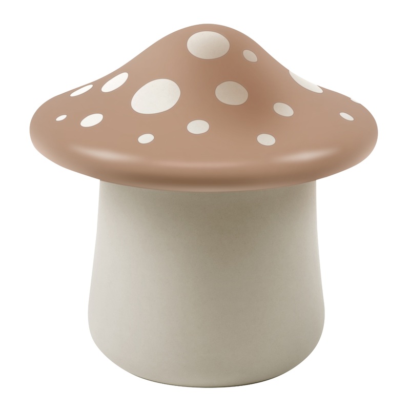 Fred Forage Ceramic Mushroom Figural Butter Storage Crock