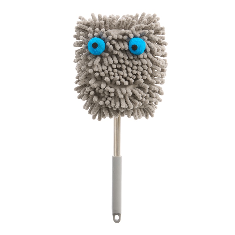 Kikkerland Monster Duster Extending Microfiber Dusting Brush