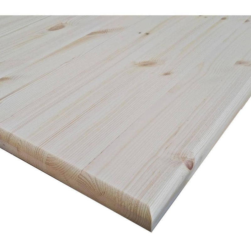 Unbranded 0.71 in. x 2 ft. x 8 ft. Allwood Pine Project Panel with Routed Edges on 1 Face EGP-3/4x24x96-R1
