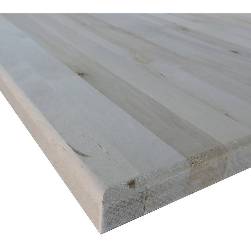 Unbranded Allwood 1-1/2 in. x 48 in. x 48 in. Birch Project Panel with Routed Edges on Face EGB-6/4x48x48R1