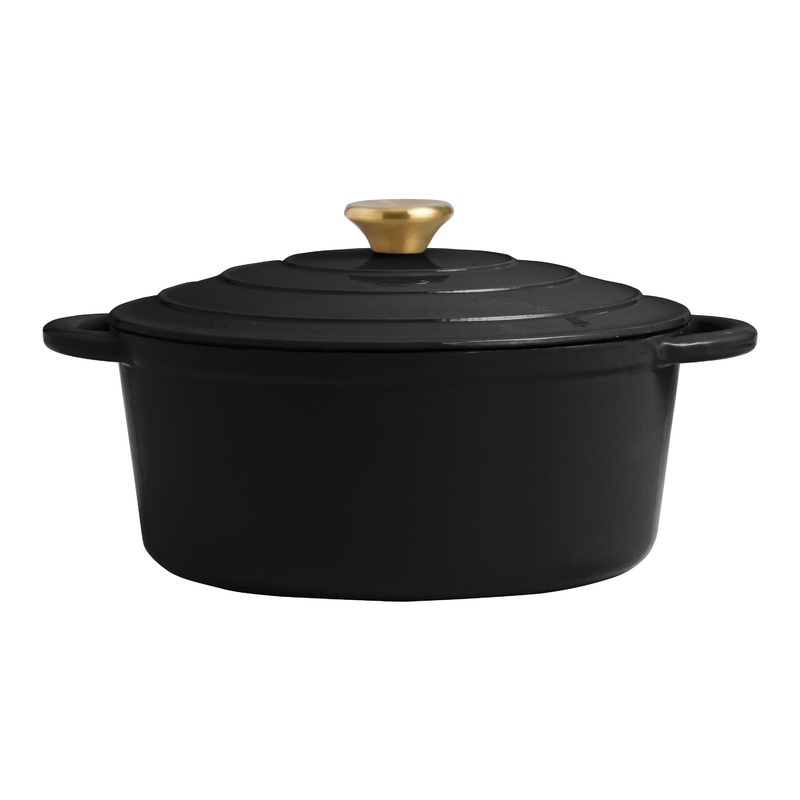 Enameled Cast Iron Dutch Oven 5 Quart