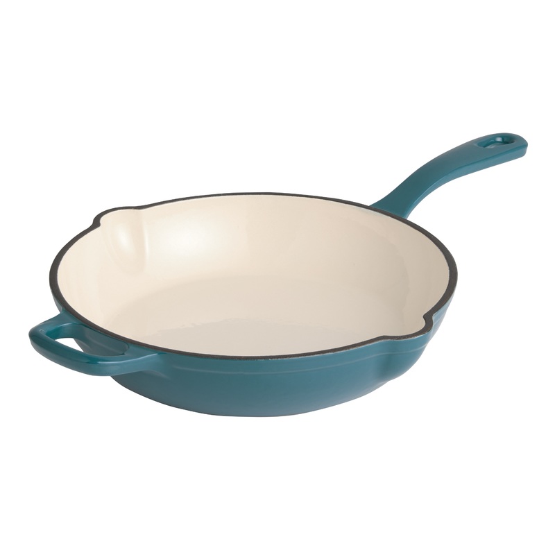Enameled Cast Iron Frying Pan