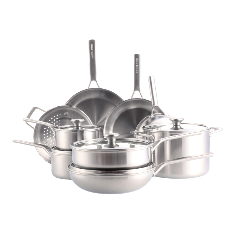 Merten & Storck Stainless Steel Cookware Set 14 Piece