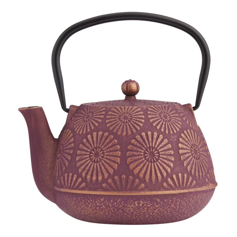 Plum Flower Cast Iron Teapot
