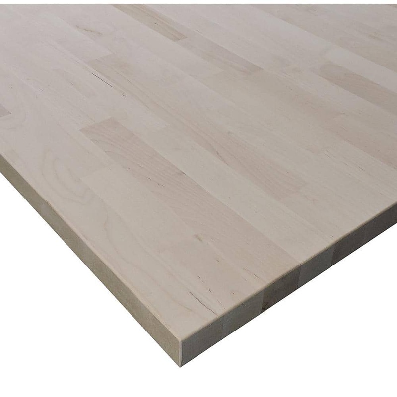 Unbranded Allwood 1.5 in. x 24 in. x 72 in. Birch Edge Glued Project Panel EGB-6/4x24x72SE