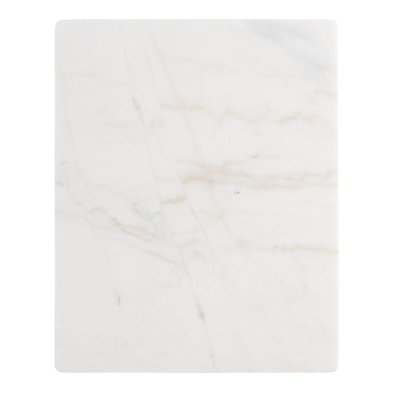 White Marble Pastry Board