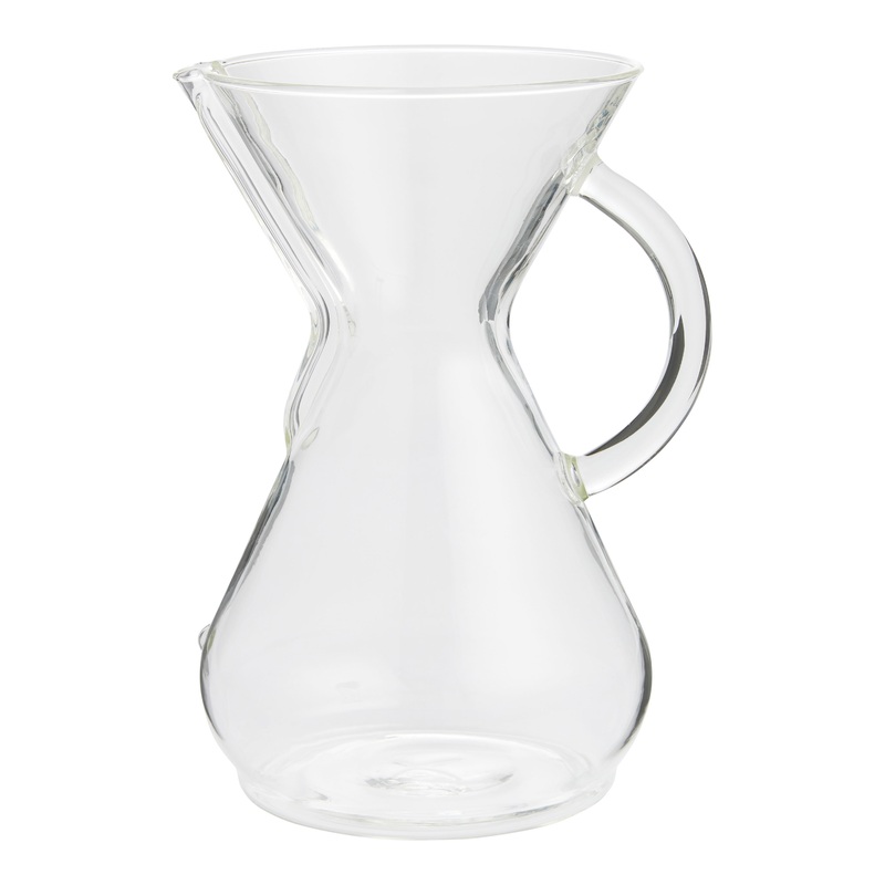 Chemex 8 Cup Glass Handle Pour Over Coffee Maker