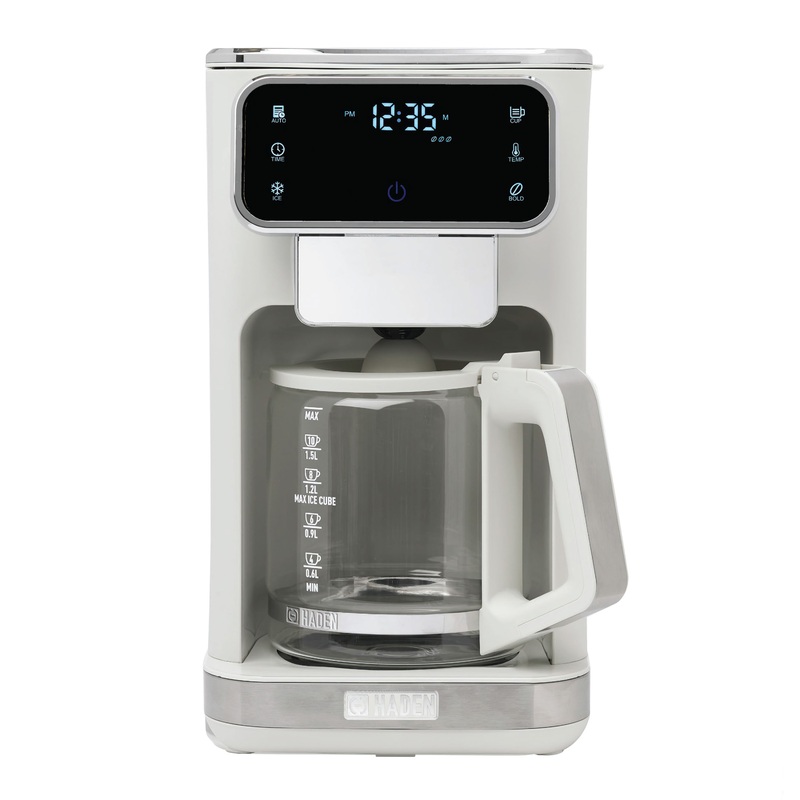Haden Dual Brew 12 Cup Hot and Iced Digital Drip Coffee Maker