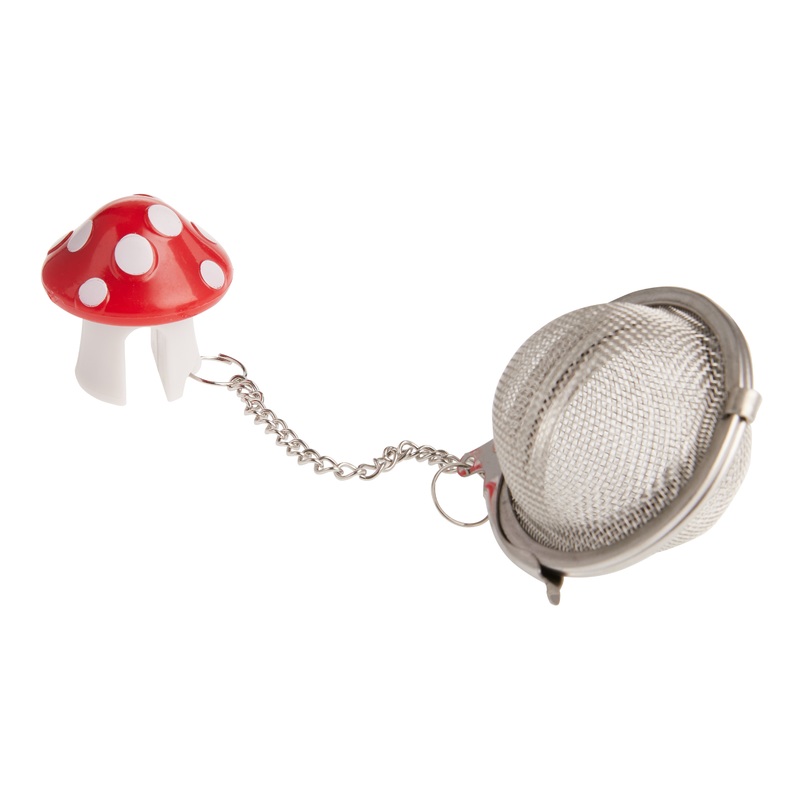 Joie Shroom Mushroom with Stainless Steel Ball Tea Infuser