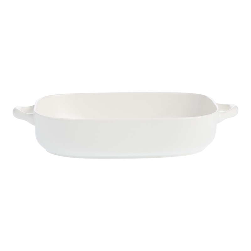 Large White Ceramic Everyday Baking Dish