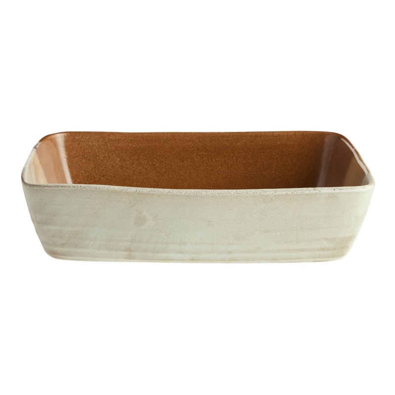 Linden Dipped Reactive Glaze Ceramic Baking Dish