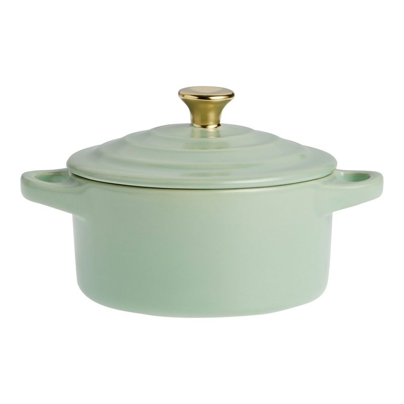 Mini Round Ceramic Cocotte Dutch Oven