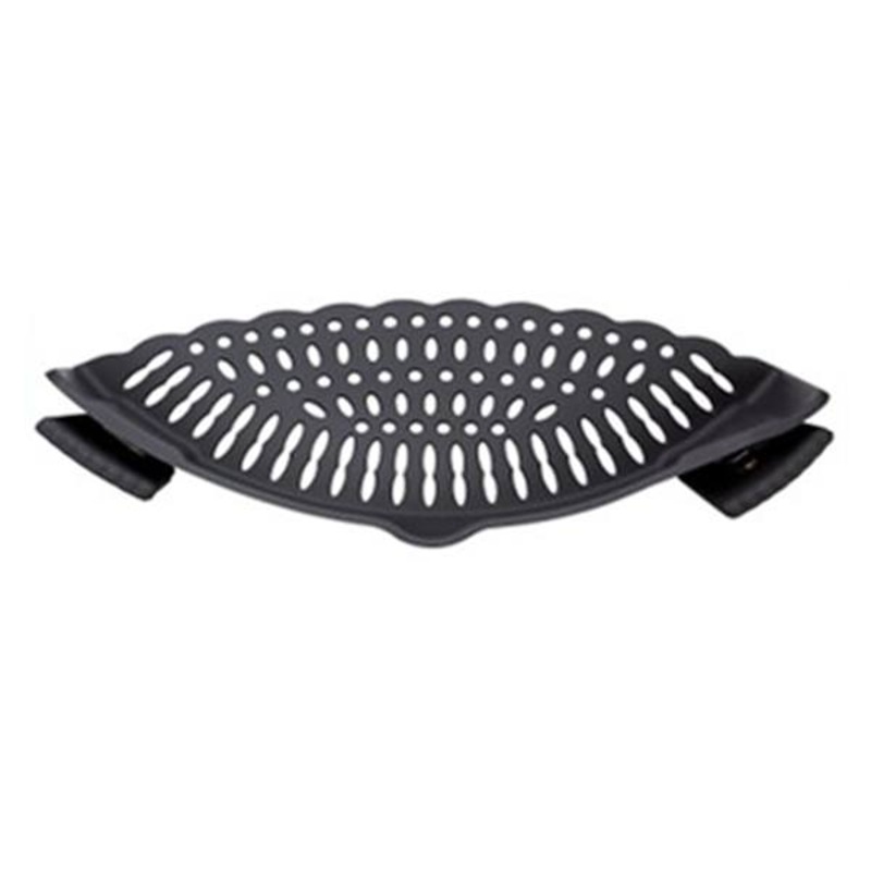 Silicone Snap Strainer Grey