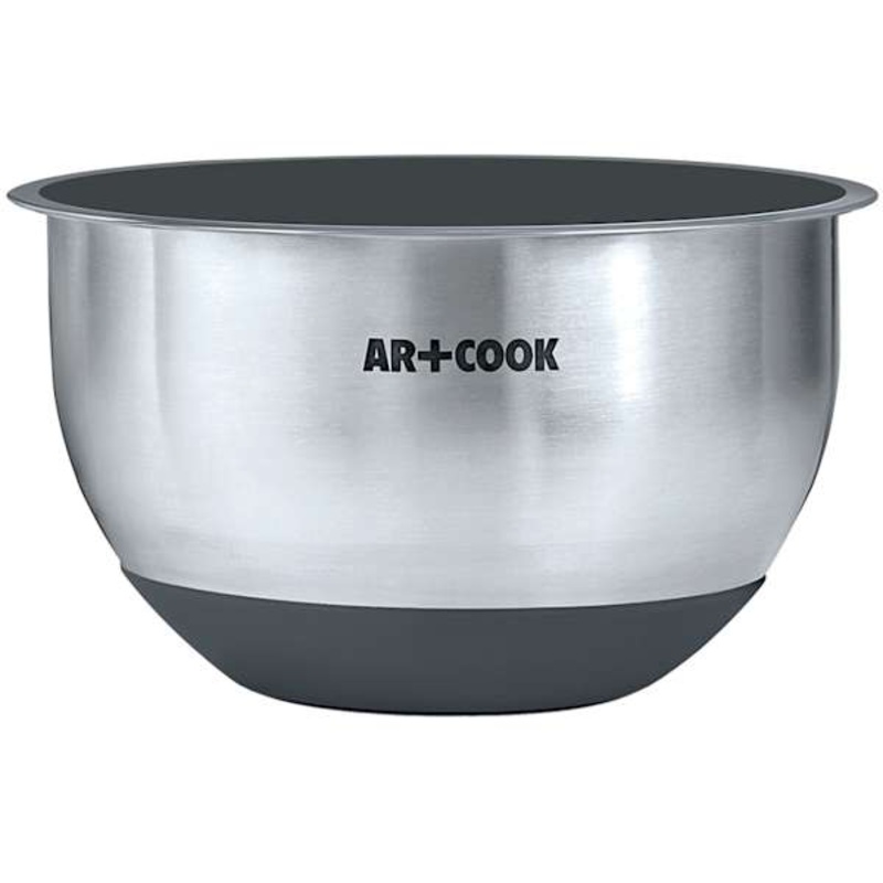 Stainless Steel Mixing Bowl with Non-Skid Base, 1.5qt