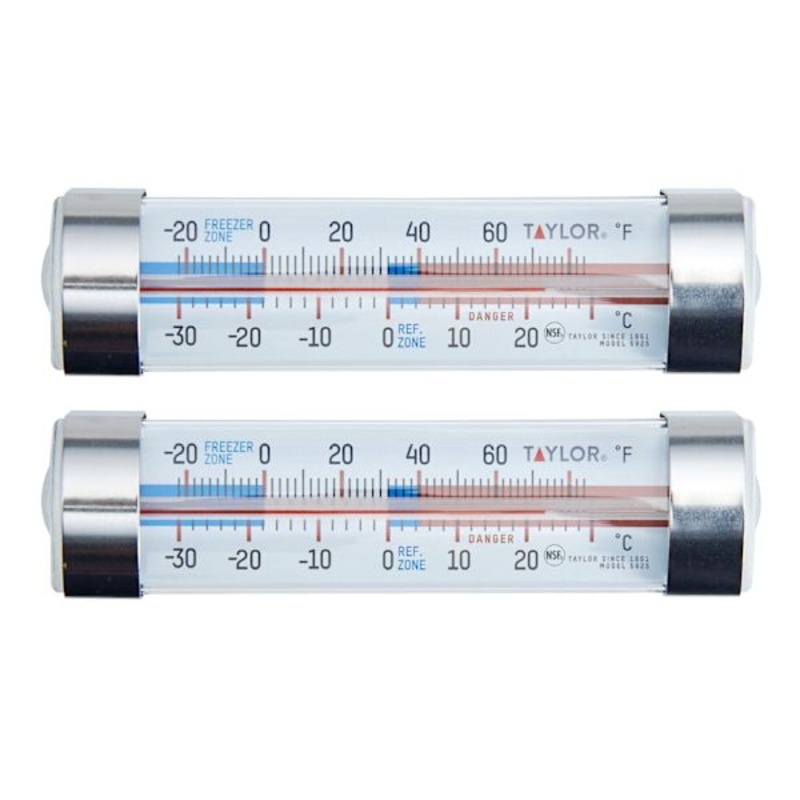 Taylor 2-Piece Fridge & Freezer Thermometer