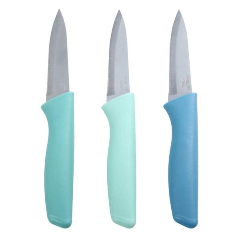 3-Piece Multicolor Pairing Knife Set
