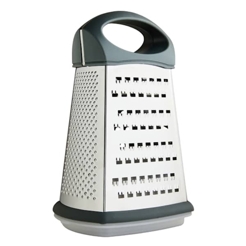 4-Sided Box Grater with Removeable Bottom Storage