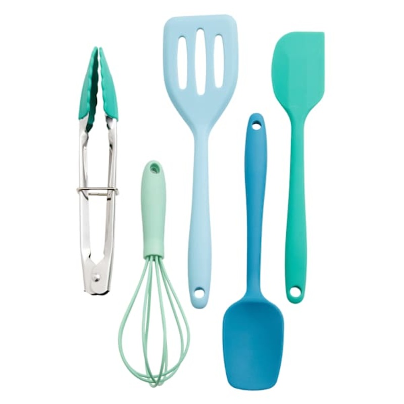 5-Piece Mini Silicone Utensil Set