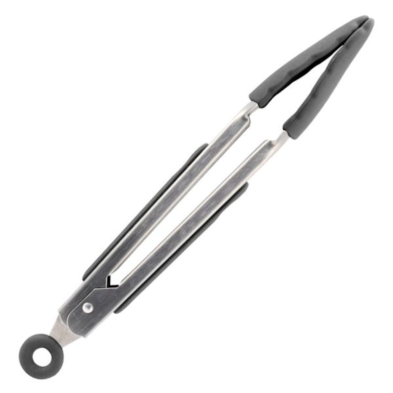 Mini Silicone Tong, Grey