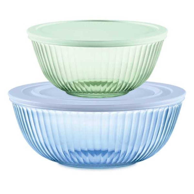 Pyrex 4-Piece Prepware Value Pack, 9.5c/4.5qt