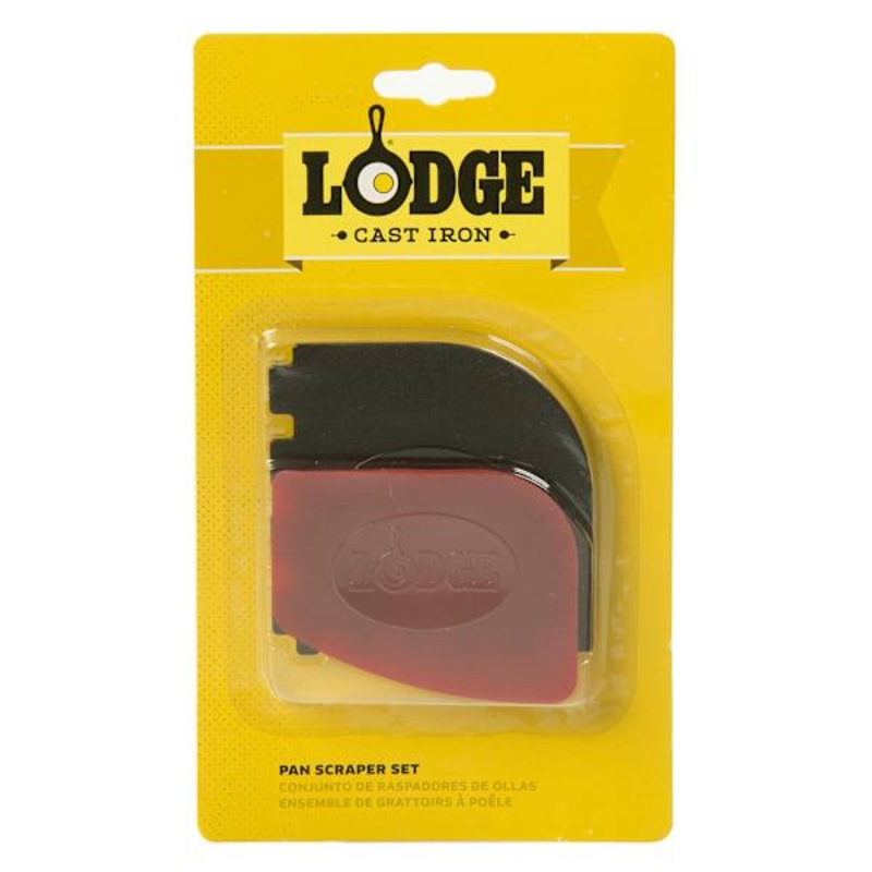 Set of 2 Lodge Cast Iron Cleaning Scrappers