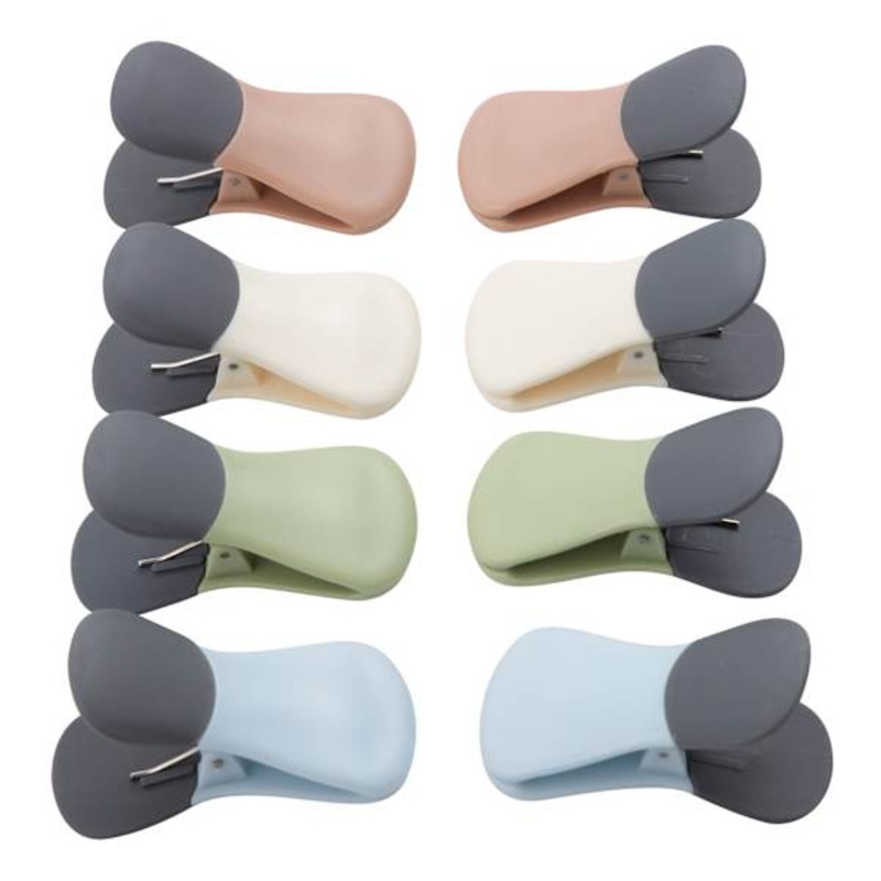 8-Piece Magnetic Bag Clip Set