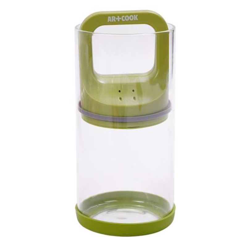 Airtight Plastic Food Storage Container, 1.5qt