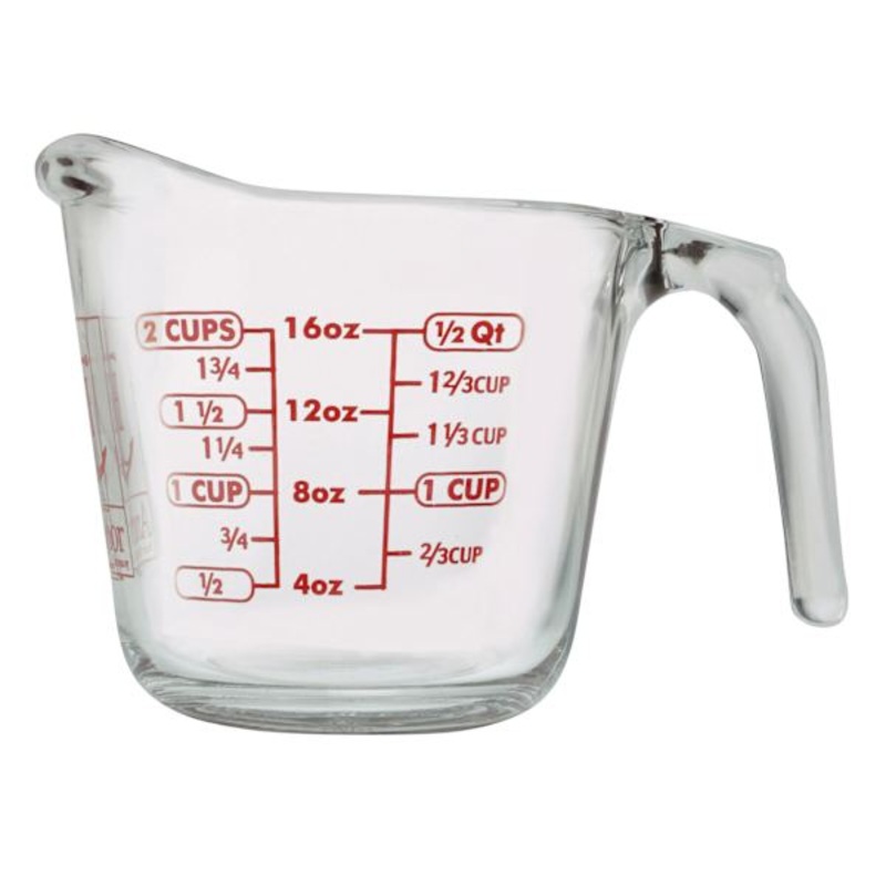 Anchor Hocking Measuring Cup, 16oz