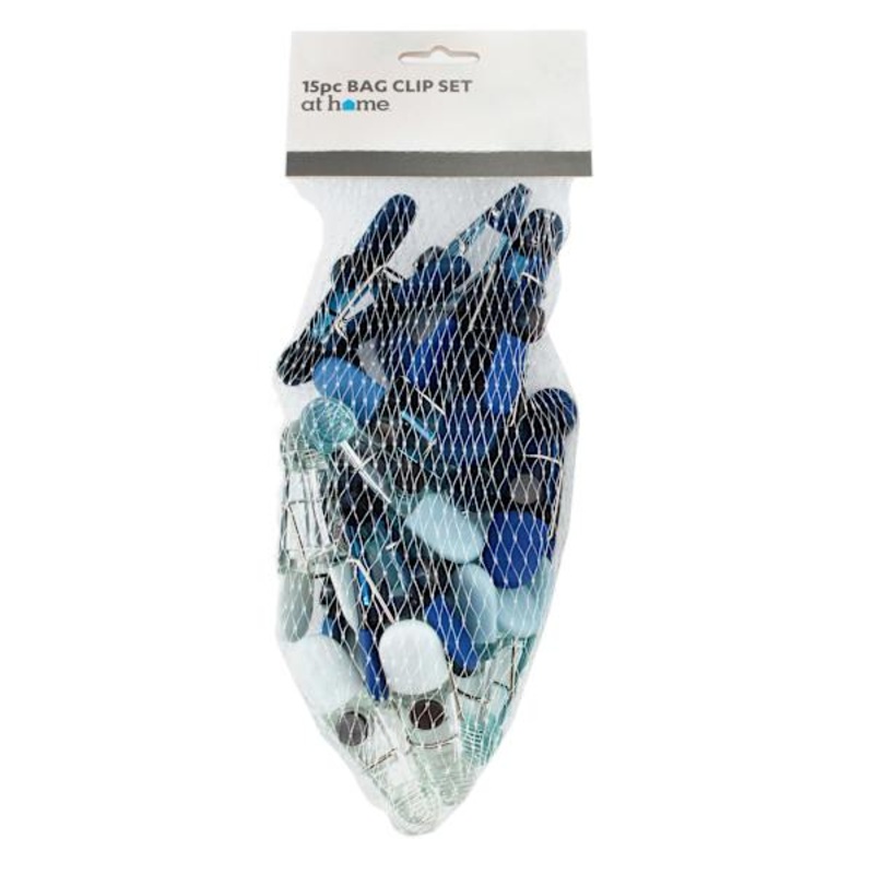 15-Piece Bag Clip Set