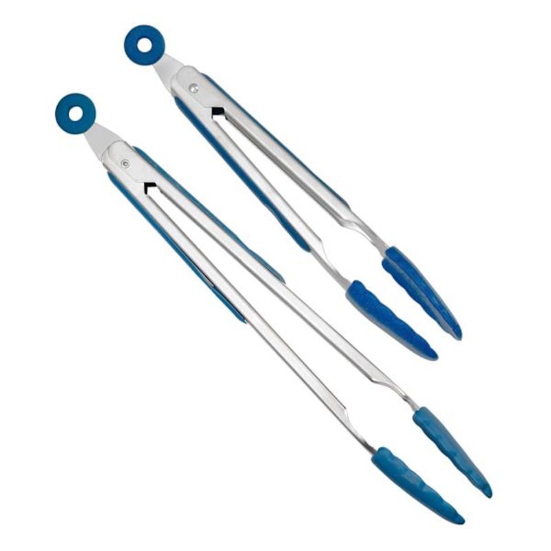 2-Piece Kitchen Tongs Set, 9″/12″