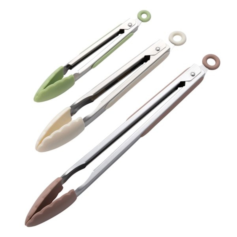 3-Piece Kitchen Tong Set