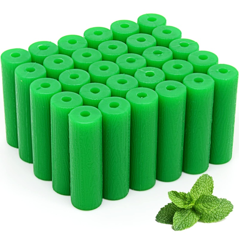 30pcs Aligner Chewies Aligner Tray Seaters Chewing Gum Used for chewing in the mouth (Green). 30pcs