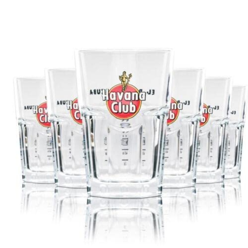 6 Havana Club Cuba Libre / Mojito glasses