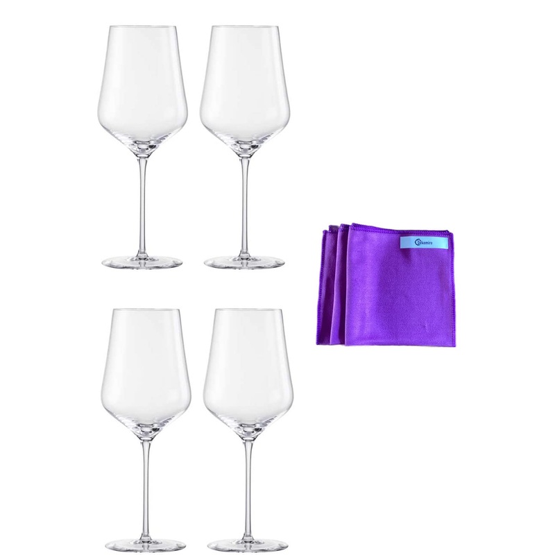 Dekomiro Set Sky Bordeaux Sensis Plus 4-piece set 518/21 with glass cleaning cloth