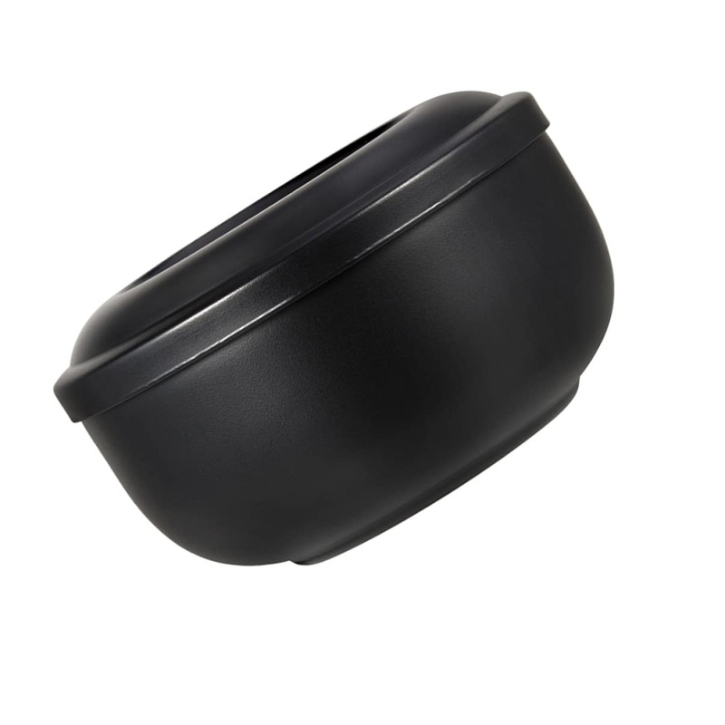 Frcolor 1Stk Razor foam shell container for shaving soap shaving soap -soap cum Travel Razor Shell Hair care mug unbreakable shaving shell cleaning rustproof steel man soap shell