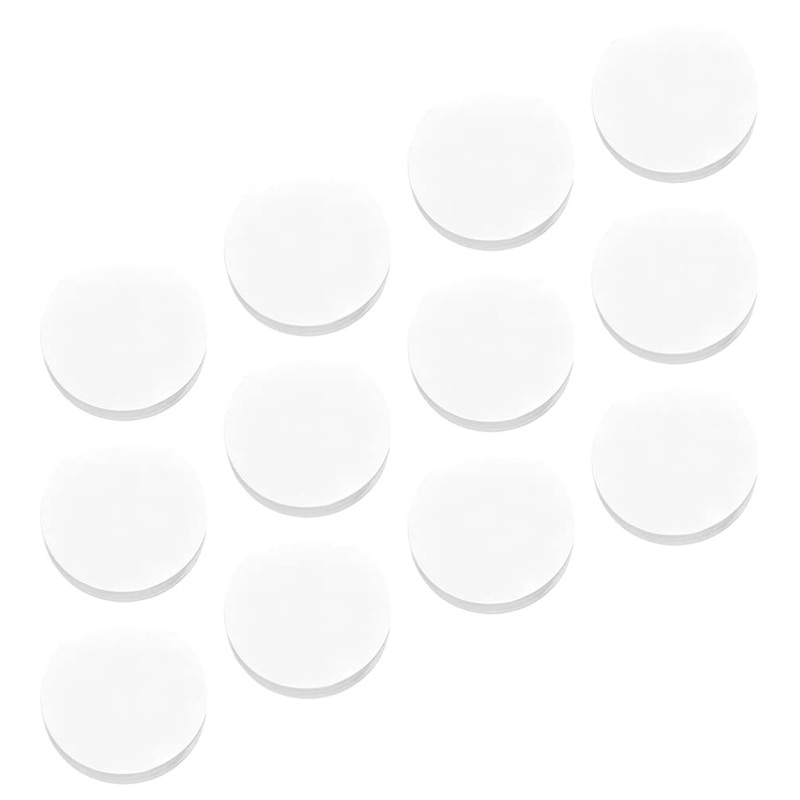 HEMOTON 500pcs Leak-Proof Sealing Paper Bottle Sealing Papers Coffee Strainer Paper Filter Paper Replacement Sealer Machine Disposable Cup Lid Sealer Filling Travel White Tea Cup re-usable 11.5X11.5X0.05CM