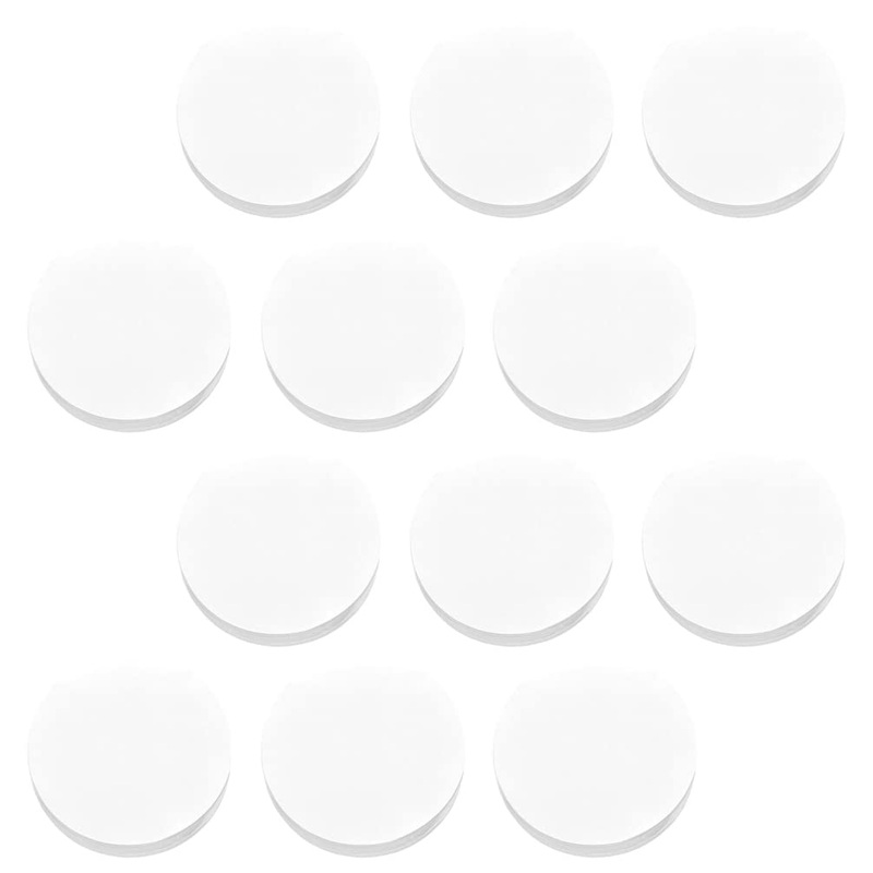 Operitacx 500pcs Leak-Proof Sealing Paper Travel Coffee Mug Sealing Pads Coffee Filter Paper Travel Accessories Traveling Accessories Coffee Mugs Bottle Sealing Papers Leakproof Cup White 11.5X11.5X0.05CM