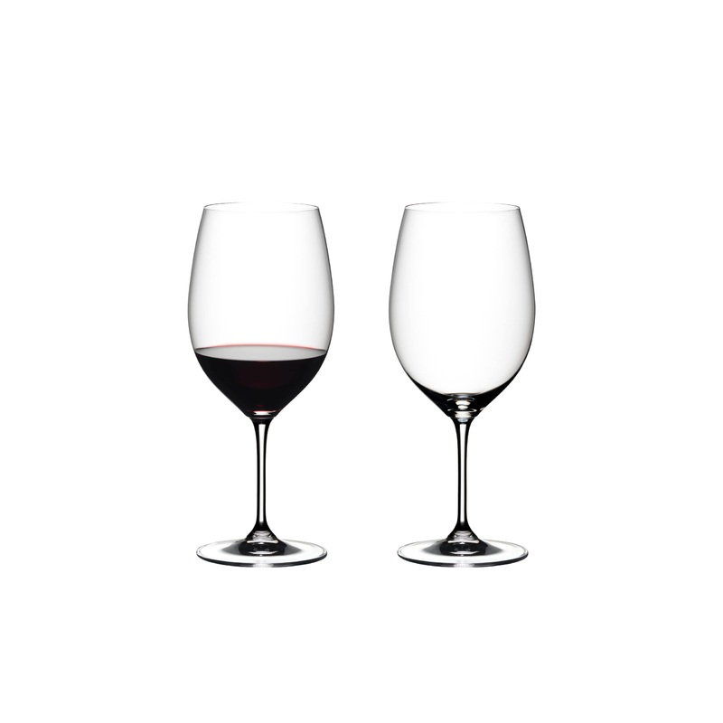 Riedel Vinum 6416/0 Bordeaux Set of 2 Glasses Merlot 2 Count (Pack of 1)