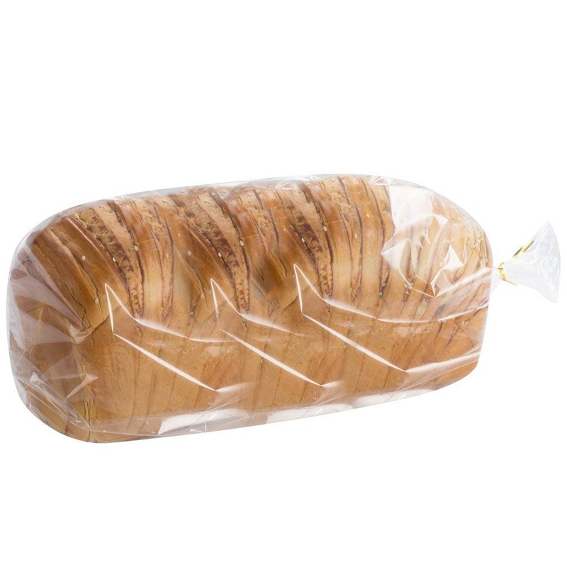 200 Count Belinlen Bread Loaf Bags With Free Twist Ties (200 Pack) 200 count(8 x 4 x 18inch)