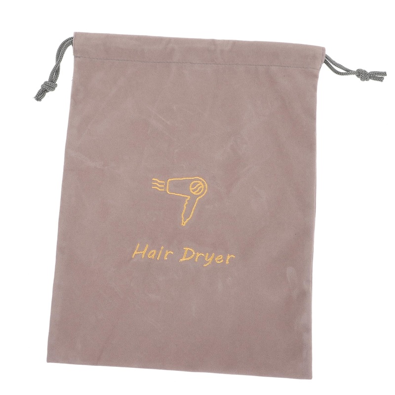 Beatifufu 3pcs Drawstring Storage Bag Pouches Travel Hair Dryer Bag Travel Blow Dryer Hair Dryer Case Cloth