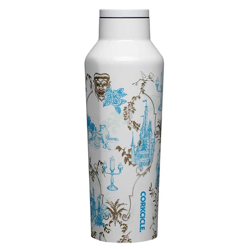 Corkcicle Disney Princess Belle Insulated Canteen Travel Water Bottle  Triple Insulated Stainless Steel  Keeps Beverages Cold for 25 Hours or Warm for 12 Hours  20oz Sports Canteen – 20oz Belle